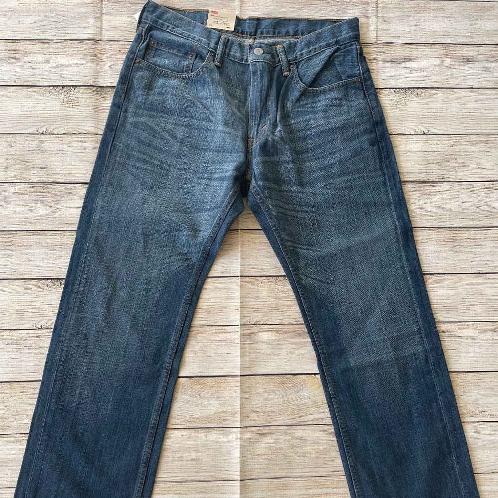Levi's 559 Men's Straight Leg Relaxed Fit Extra Space Blue Jeans 32W 30L NWT